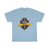 10 UAW local 7 Heavy Cotton Tee