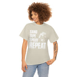 Sand Tape Repeat Heavy Cotton Tee