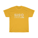 7 UAW Local 1700 Heavy Cotton Tee