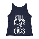 Still Play Cards Printed Women's Relaxed Tank Top