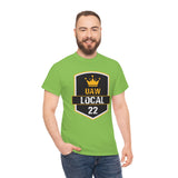 9 UAW local 22 Heavy Cotton Tee