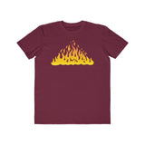 Fire Designed Printed Journey Men's Fashion Tee