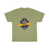 10 UAW local 551 Heavy Cotton Tee