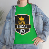 9 UAW local 163 Heavy Cotton Tee