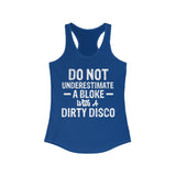 DIRTY DISCOWomen's Ideal Racerback Tank