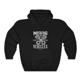 Macking on Vehicles Hooded Sweatshirt