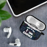 Canvas Airpods Case Cover