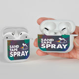 Sand Tape Spray  Airpods Case Cover