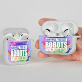 Robots Airpods Case Cover