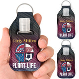 Dirty Mitten Sanitizer Bottle Keychains