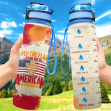 I Fly The Flag For The American Autoworker Hydro Tracking Bottle