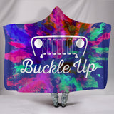 Buckle  Up Hooded Blanket