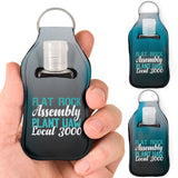 Flat Rock Assembly Plant UAW Local 3000 Sanitizer Bottle Keychains