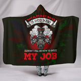 My Job Hooded Blanket