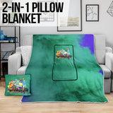 Statue Pillow Blanket