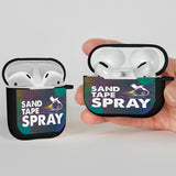 Sand Tape Spray  Airpods Case Cover