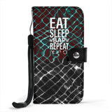 Eat Sleep Bap Repeat Wallet Phone Case