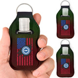 U.A.W. Sanitizer Bottle Keychains