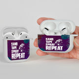 Spray Repeat Airpods Case Cover