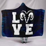 Love Hooded Blanket