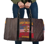 I Fly The Flag  For The American Autoworker Travel Bag