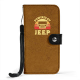 Powered By Jeep Wallet Phone Case