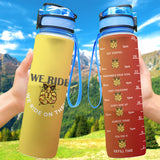 We Ride On Them Hydro Tracking Bottle