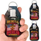 I Fly The Flag Sanitizer Bottle Keychains