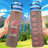 Big Dream Big Action Hydro Tracking Bottle