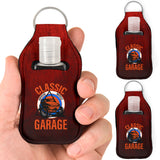 Classic Garage Sanitizer Bottle Keychains