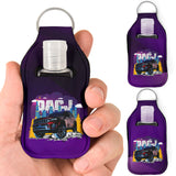 DACJ Car Sanitizer Bottle Keychain