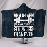 Stronger Than Ever Hooded Blanket