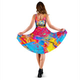 Statue Colorful Women's Dress