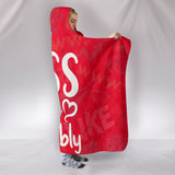 Kiss My Assembly Hooded Blanket