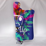 Buckle  Up Hooded Blanket