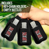 Big Dreams Big Actions Sanitizer Bottle Keychains