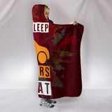 Eat Sleep Fix Cars Hooded Blanket