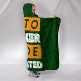 Auto  Worker Hooded Blanket