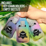 D.A.C. Sanitizer Bottle Keychains