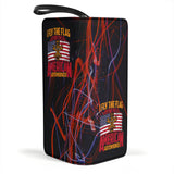 I Fly The Flag  For The American Autoworker Clutch Purse