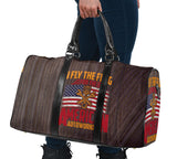 I Fly The Flag  For The American Autoworker Travel Bag