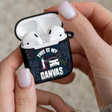 Canvas Airpods Case Cover