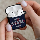 Original Steel Airpods Case Cover