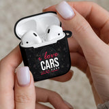 I Love Cars Airpods Case Cover