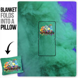 Statue Pillow Blanket