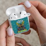 Never Half Airpods Case Cover