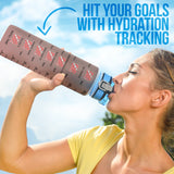 Big Dream Big Action Hydro Tracking Bottle