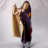 I Fly The Flag Hooded Blanket