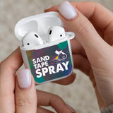 Sand Tape Spray  Airpods Case Cover