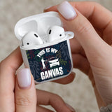 Canvas Airpods Case Cover